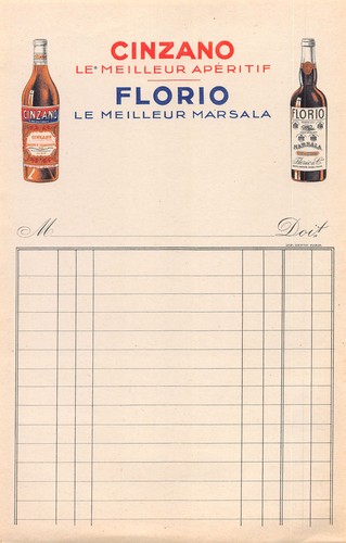 1930 cinzano florion le - cinzano,