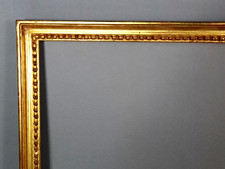 Cadre perlé +verre 39x34 cm