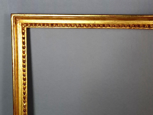 Cadre perlé verre 39x34 cm - cadre, +verre