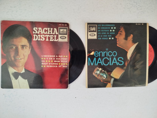 Lot disques vinyles 45 - de,