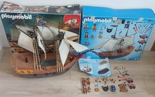 ?‍☠️ Playmobil Pirates 5135 – Grand Bateau Pirate Noir avec Voiles – avec boîte