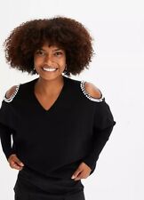 Pull À Col En V Découpé