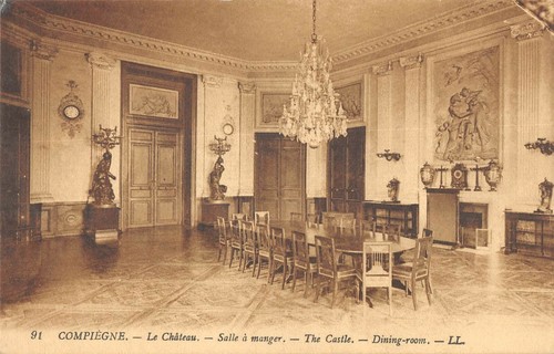 Cpa compiegne chateau - cpa,
