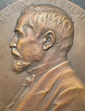Médaille bronze " Election du Président Emile Loubet 18 février 1899 " CHAPLAIN