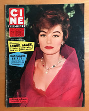 ►CINE REVUE 16/1960-ANOUK AIMEE-BELMONDO-JEAN GABIN-DANIELLE GAUBERT-LINE RENAUD
