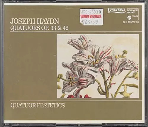 Joseph haydn quatuors - quatuors, 42