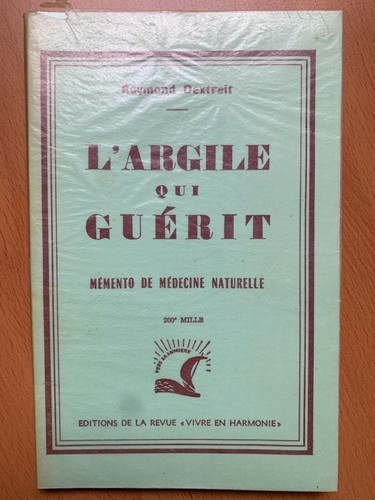 Argile qui guérit - -, memento