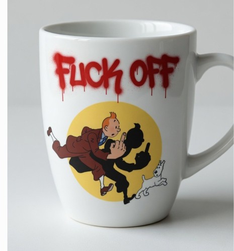 Tasse schtroumpfs fuck off - schtroumpfs,