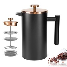 Cafetière à Piston 1.5L INOX