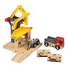 BRIO Grue De Chargement De Marchandises, Chemin De Fer, 33280
