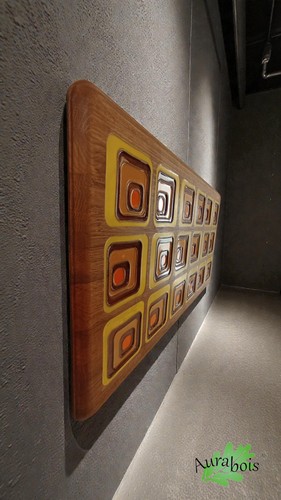 Décoration murale bois design