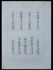 BALUSTRES EN BOIS - 1869