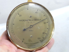 ??  HYGROMÈTRE A CHEVEUX FISCHER THERMOMÈTRE INSTRUMENT SCIENTIFIQUE PRÉCISION