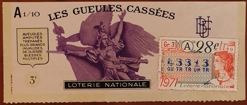 Billet loterie nationale - billet,