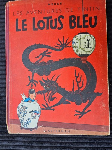 Tintin lotus bleu eo - -,
