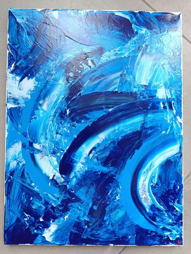 Tableau peinture abstraite - tableau,