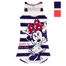 Pyjama Chemise De Nuit Femme Disney MINNIE En Coton Imprimé 3227