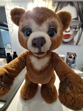 🐻 Peluche Interactive Cubby L'ours Curieux Ourson Très Doux Fur Real