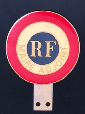Automobilia : Ancienne plaque