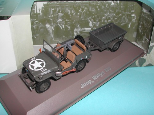 Ixo atlas jeep willys - atlas, avec