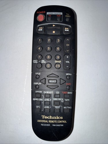 Technics remote rak - technics, rak-sa937mk