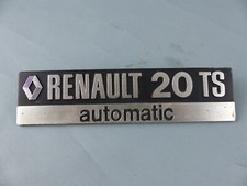 RENAULT 20 TS automatic ancien
