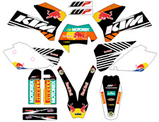 kit adhésifsktm 2005-07 EXC Y KTM 2004-06 SX, MX autocollants graphiques, aut...