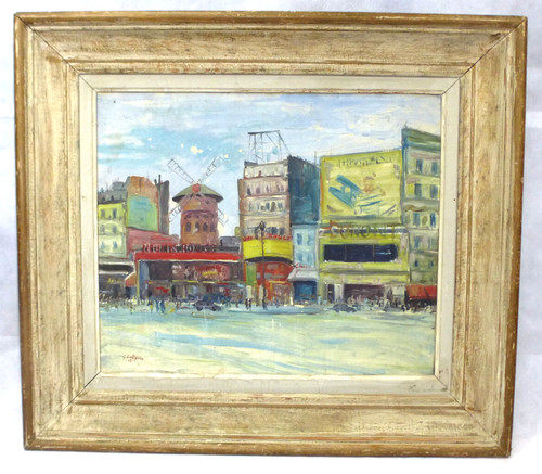 Grand tableau moulin - grand,
