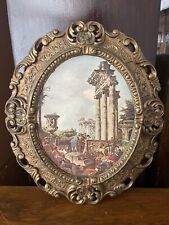 Tableau ovale italien «