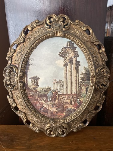 Tableau ovale italien - , «