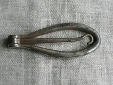 ANCIEN TIRE-LACET PLIANT DE VOYAGE, DE POCHE, POUR BOTTES, BOTTINES, CORSETS