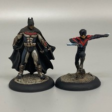 Arkham City Batman & Nightwing Batman Miniature Jeu Knight Models Dc Peint