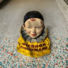 Platre Pierrot Gourmand Plv Objet Publicitaire Présentoir A Sucettes