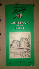 Guide Vert Michelin ancien CHATEAUX DE LOIRE 1966