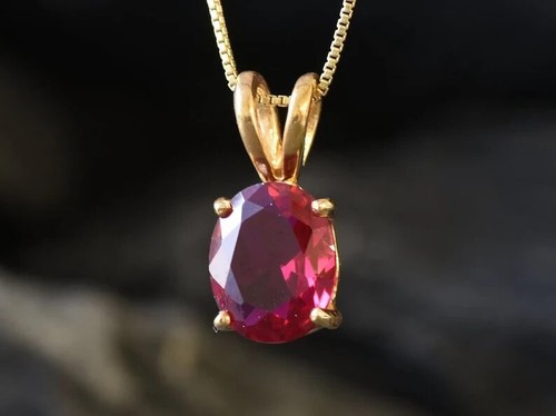 Collier pendentif solitaire