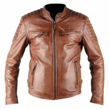 Blouson rétro moto motard