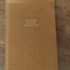 Marguerite Duras - Dix heures et demi du soir en été - la guilde du livre - 1960