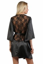 Robe Kimono Satinée