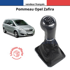 Pommeau 6 vitesses Opel Zafira B 2005-2010, cuir PU, installation facile