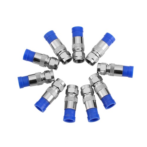 10pcs adaptateur rg6 - 10pcs, Étanche