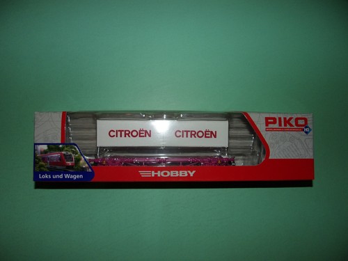 Piko wagon plat court 2 - piko,