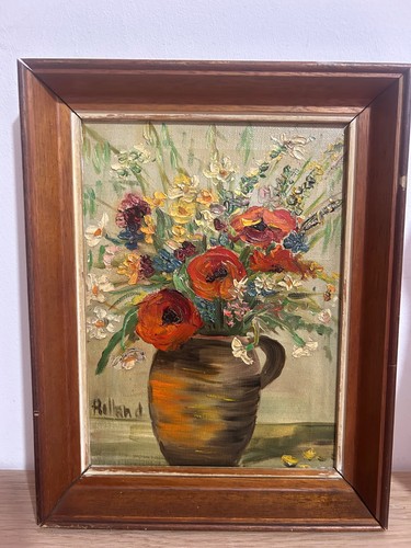 Peinture huile sur toile - à, l'huile
