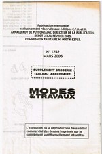 MARS 2005. N°1252. MODES &