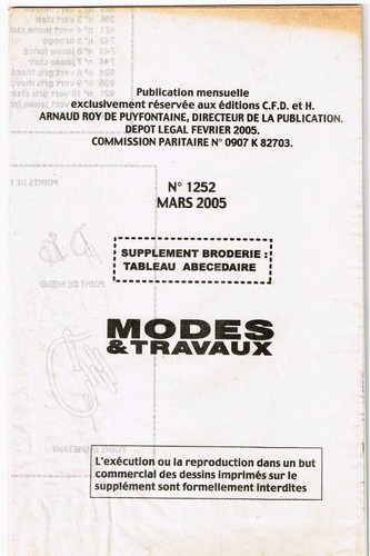 Mars 2005 1252 - 2005., n°1252.