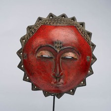 0281 MASQUE BAOULE AVEC SOCLE