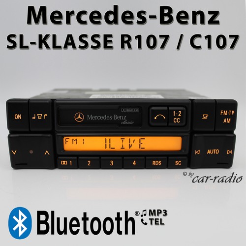 Original mercedes r107 radio - r107,