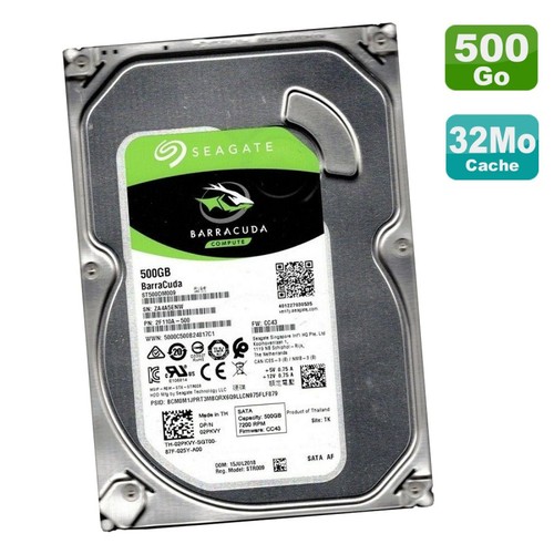 Disque dur 500go sata - disque,