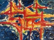Peinture Abstrait Huile