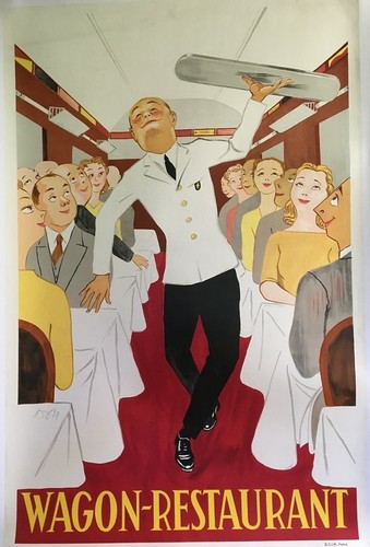 Affiche poster train - affiche,