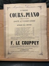 F. Le Couppey Cours de piano